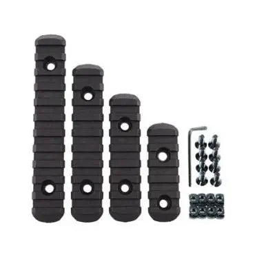 Kit de conversion de rails M-LOK vers Picatinny 20mm en couleur TAN