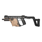 Kriss Vector GBBR Krytac Bi-ton, pistolet-mitrailleur sous licence officielle avec corps polymère, fonctionnement gaz et blowback, et divers modes de tir.