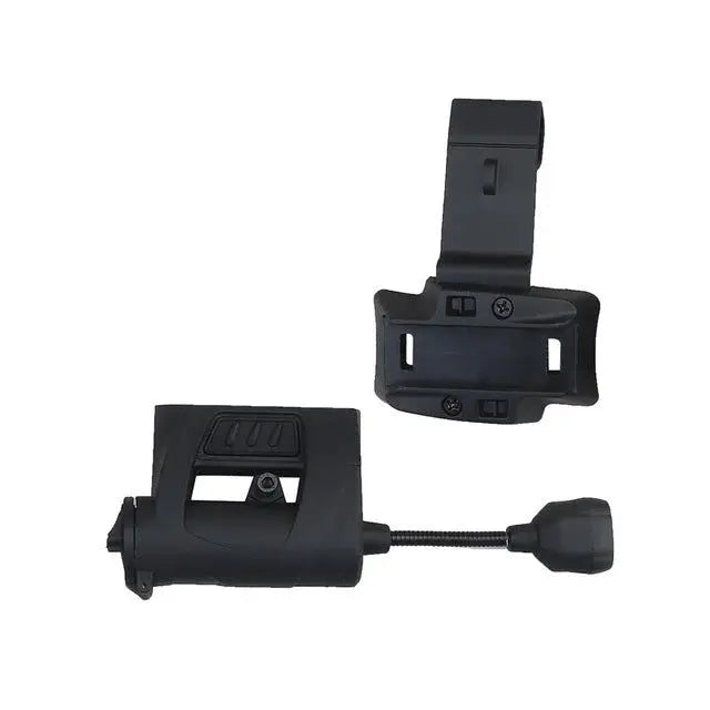 Lampe de casque noire MPLS Charge pour éclairage de sécurité