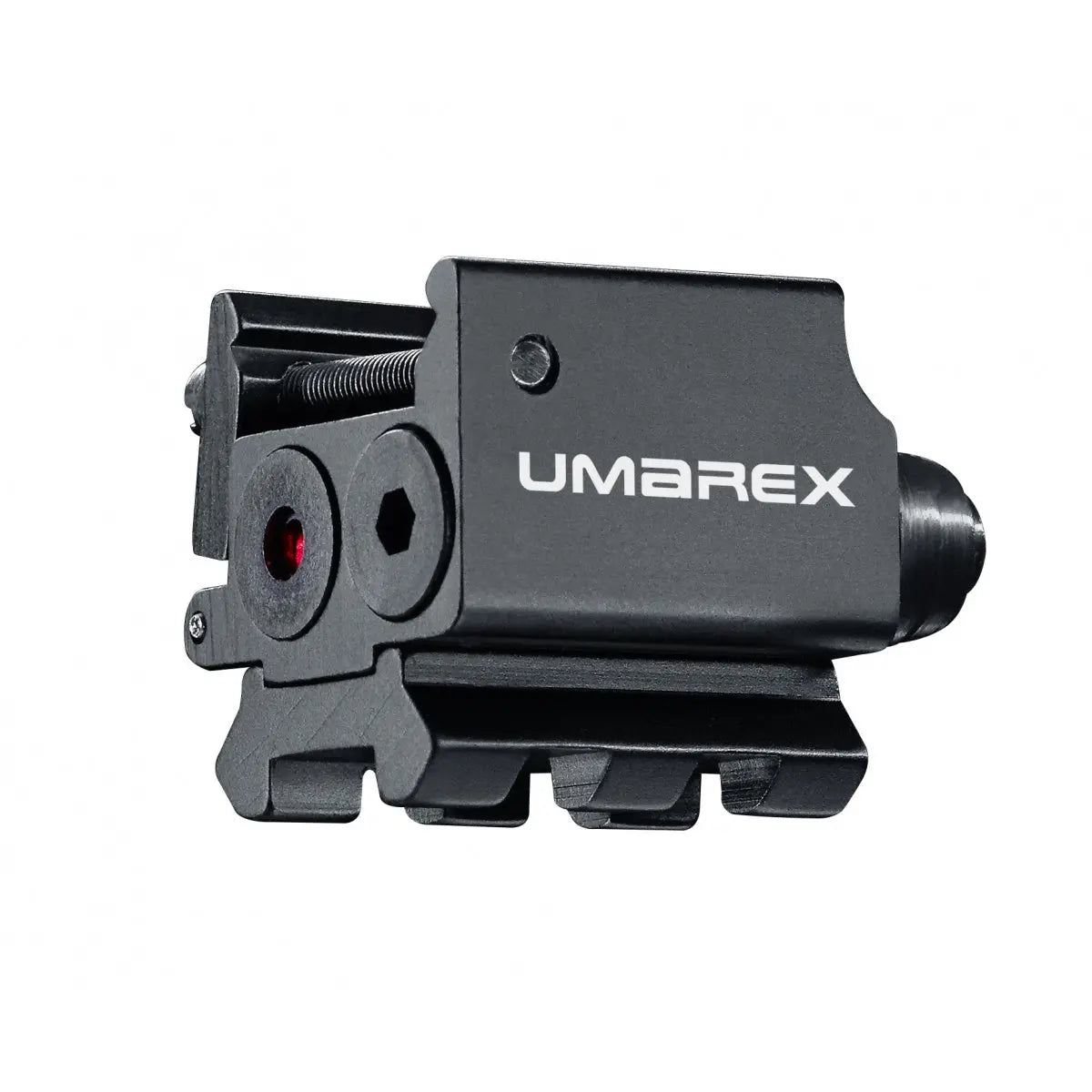 Umarex Nano Laser pour rail de 21 Picatinny, classe 2, longueur d'onde de 650nm, poids de 31g, longueur de 36mm, et fonctionne avec 4 piles LR