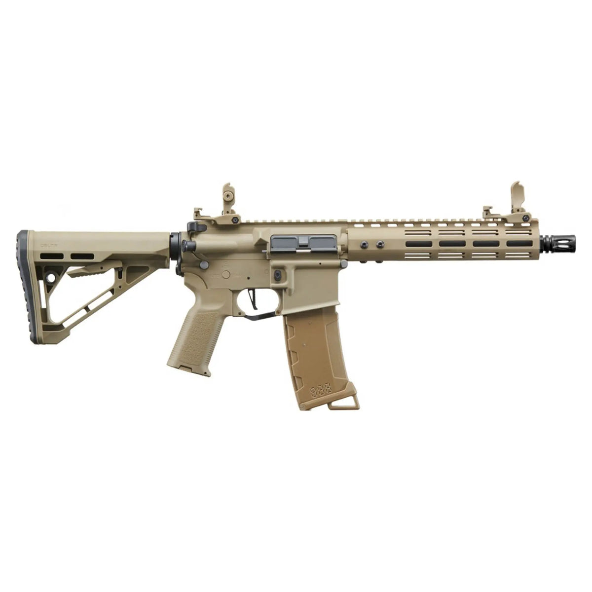 LT-36 Archon Lancer Tactical Gen 3 TAN, réplique d'airsoft avancée avec crosse Delta et garde-main M-LOK de 9 pouces