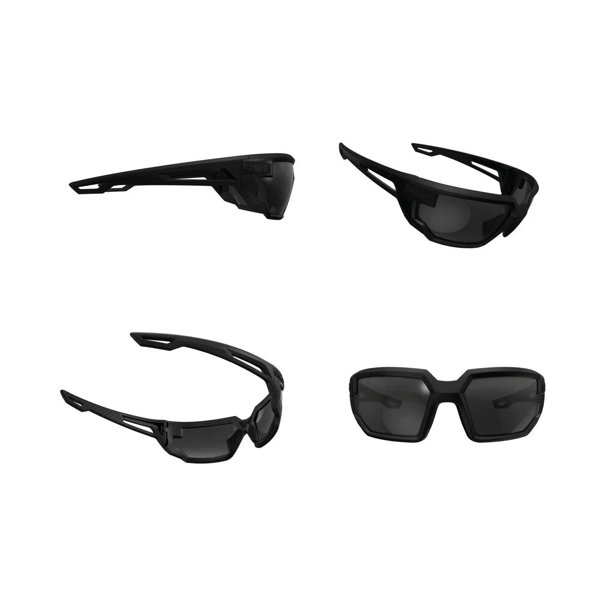 Lunettes Tactical TYPE-X verre fumé MECHANIX offrant un grand confort, une clarté de vision, une protection anti-buée et anti-UV, et résistantes aux rayures