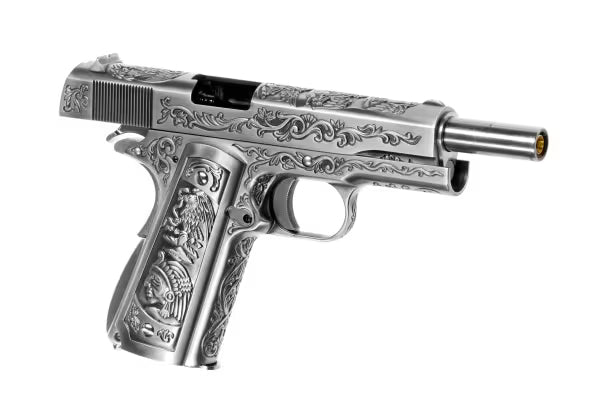 M 1911 Etched Full Metal GBB Floral