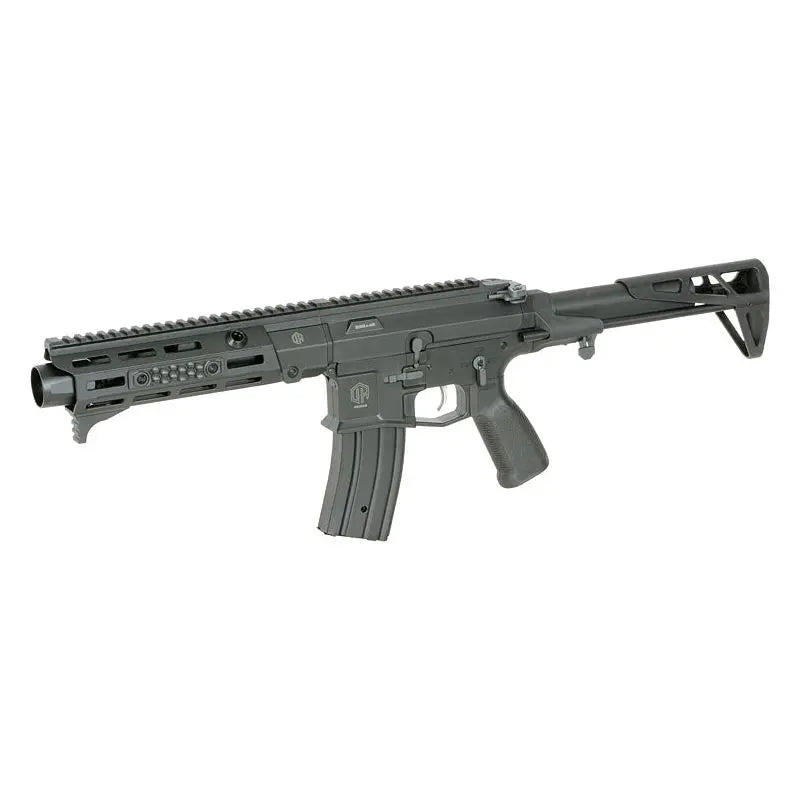 M923G DEX556 5.56 - Noir, Poids 2300g, Gearbox v.2, Roulements 8mm, Chargeur hi-cap, Connecteurs batterie T-connector, Matériau Fibre