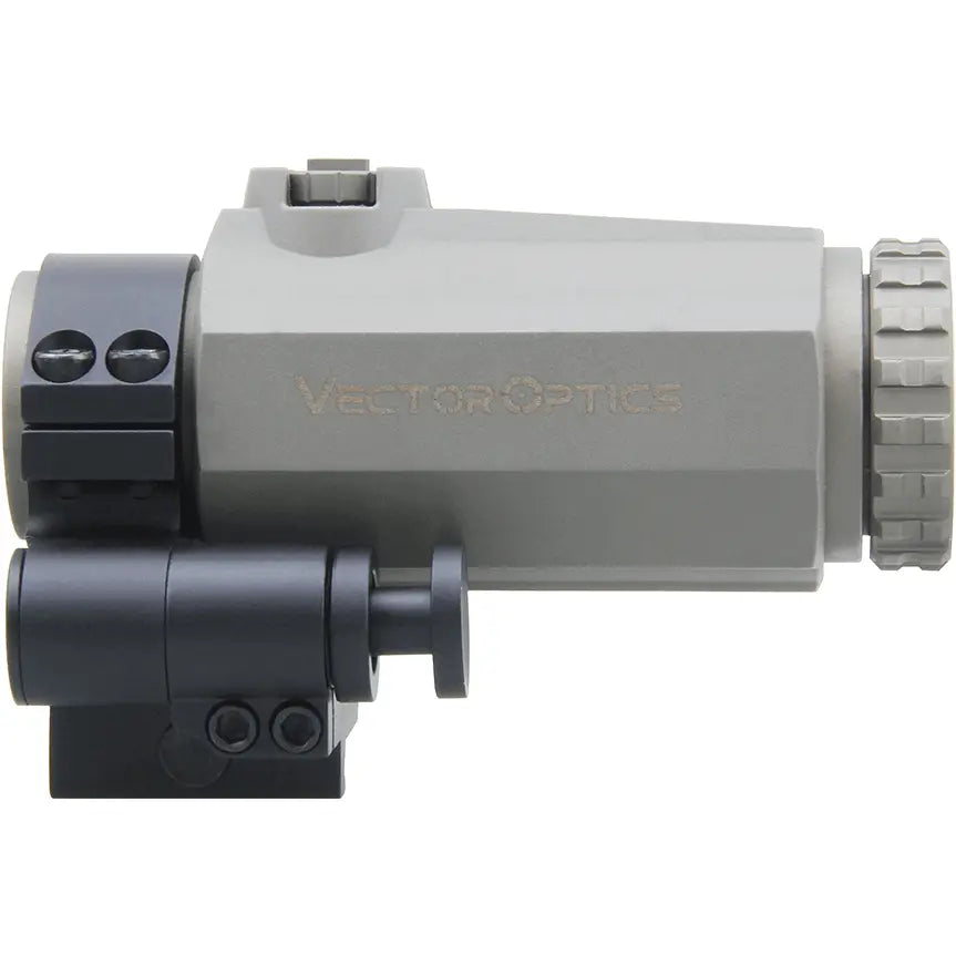 Magnifier 3X22 Maverick III SOP avec grossissement 3x, diamètre de l'objectif 22mm, et monture Picatinny 30mm