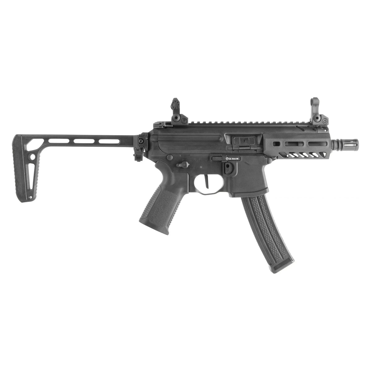 Réplique airsoft Sig Sauer MPX K avec caractéristiques détaillées