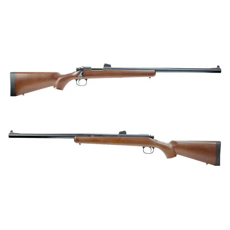 Photo fond blanc Marui VSR-10 Recoil Shock Wood deux flanc