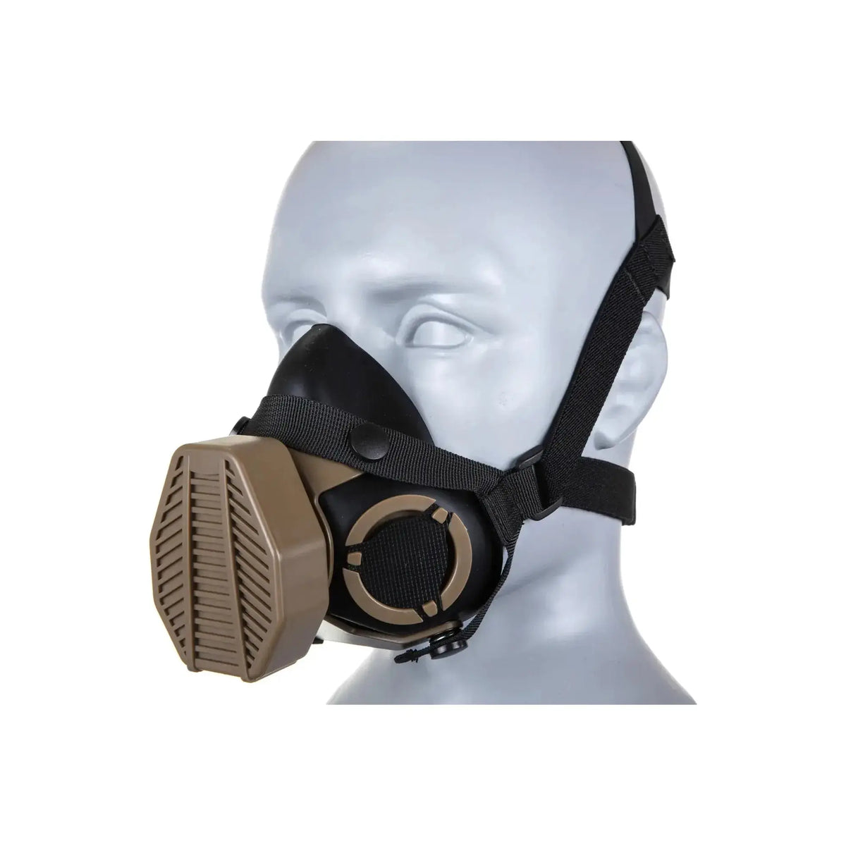 Masque tactique respiratoire TAN pour jeux de reconstitution et protection de bouche