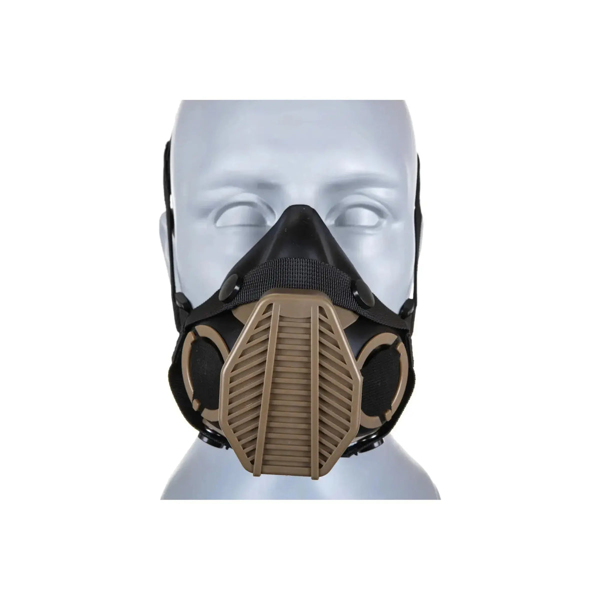 Masque tactique respiratoire TAN pour jeux de reconstitution et protection de bouche
