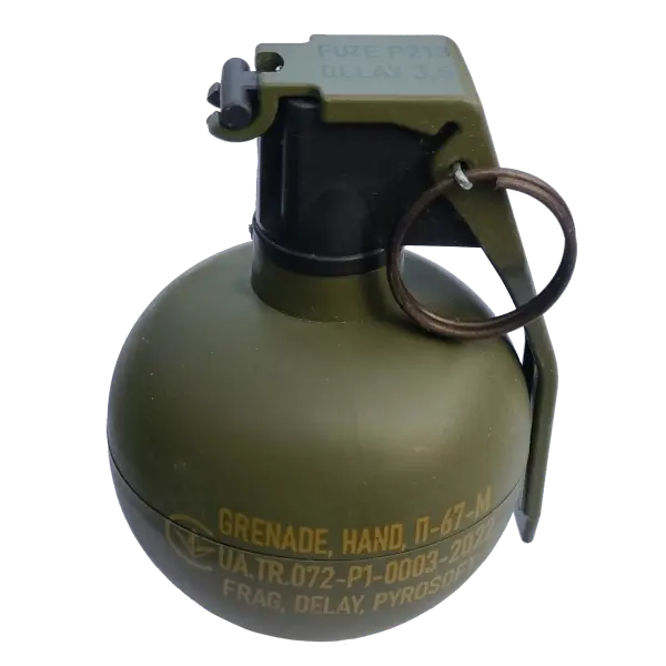 P-67-M NATO AIRSOFT Grenade a main PYROSOFT