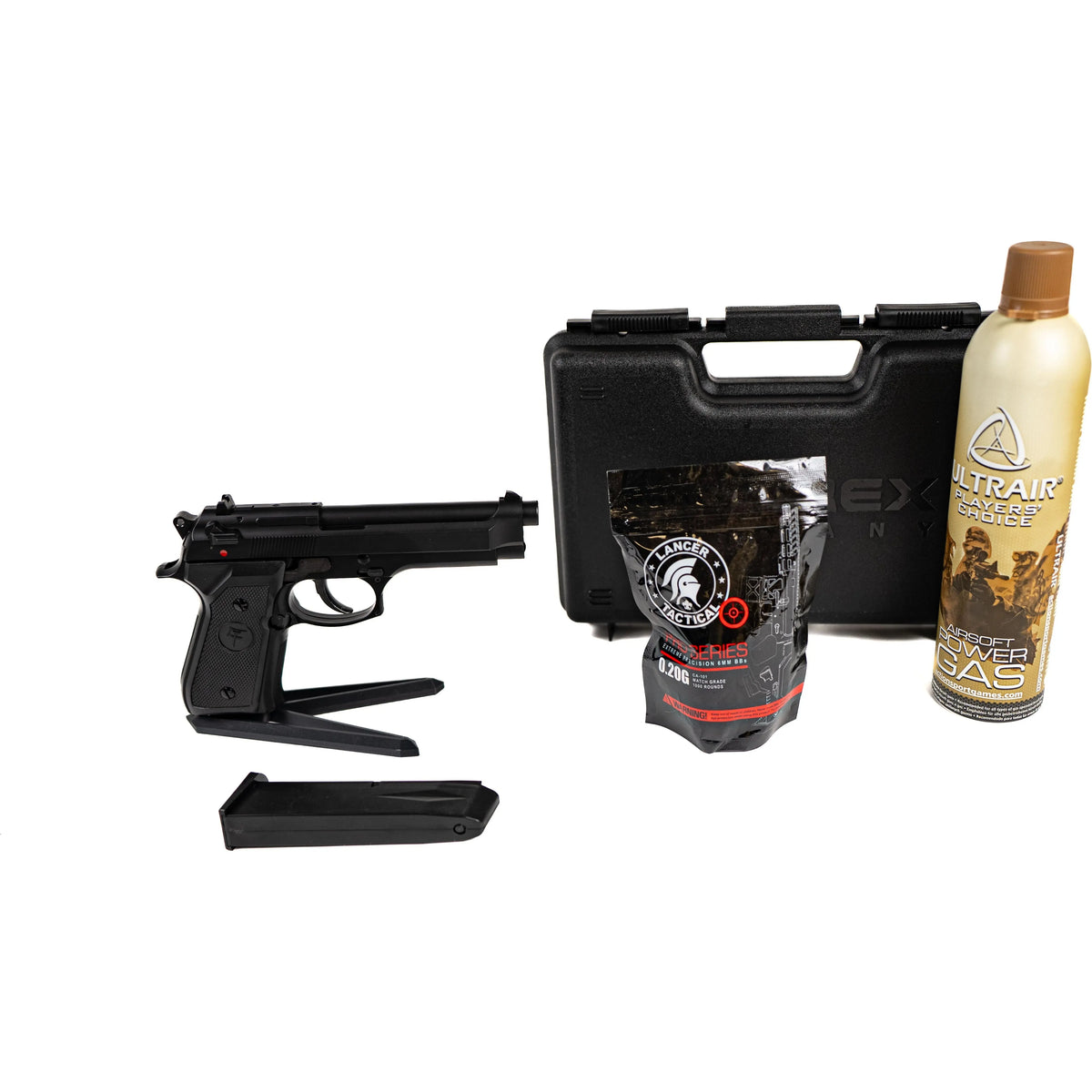 Pack M9 Gaz GNB avec mallette, billes et Ultrair