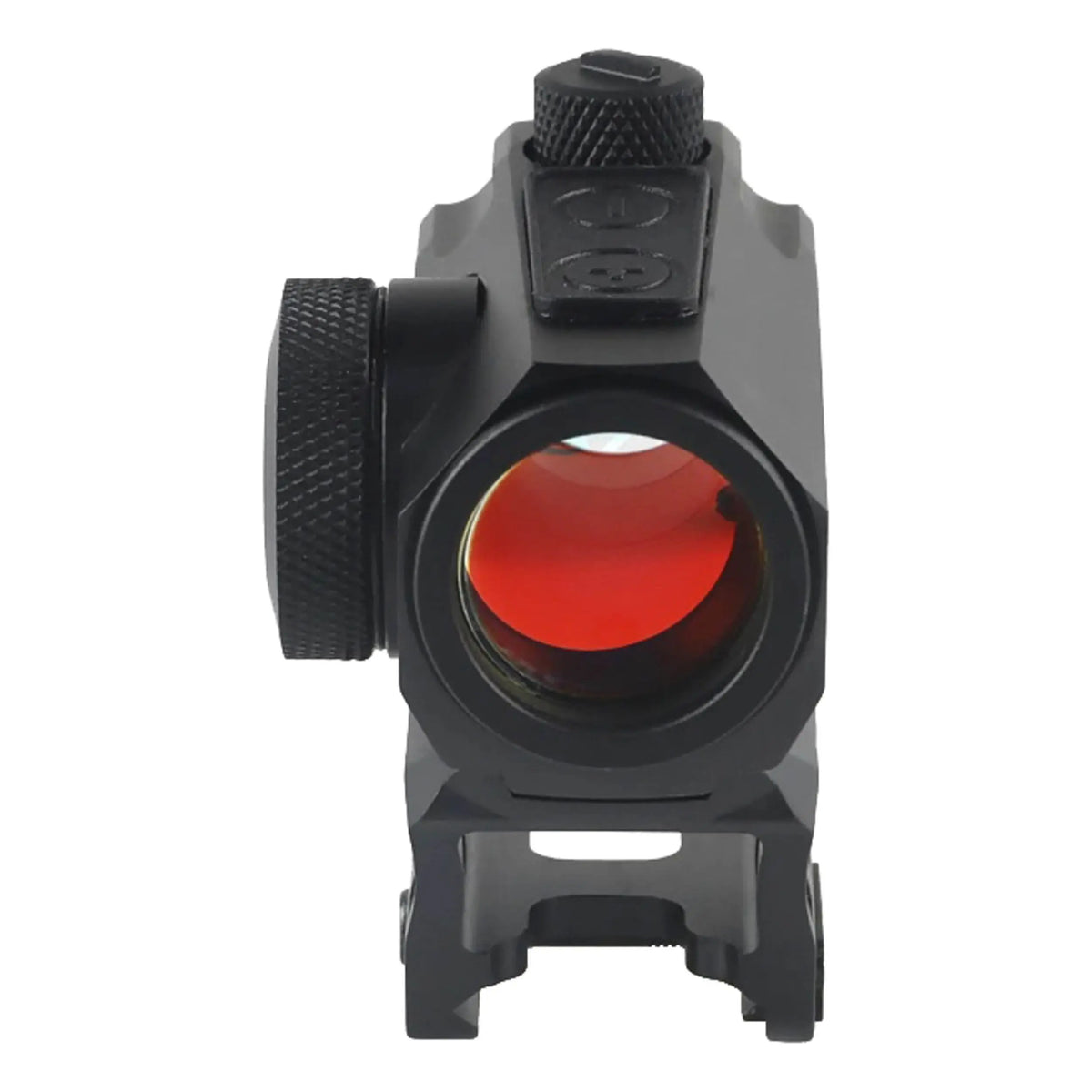 Viseur point rouge 1x30 R5A Lancer Tactical pour airsoft, robuste, précis, compact et léger avec objectif de 22mm et réticule à point rouge, finition noire él
