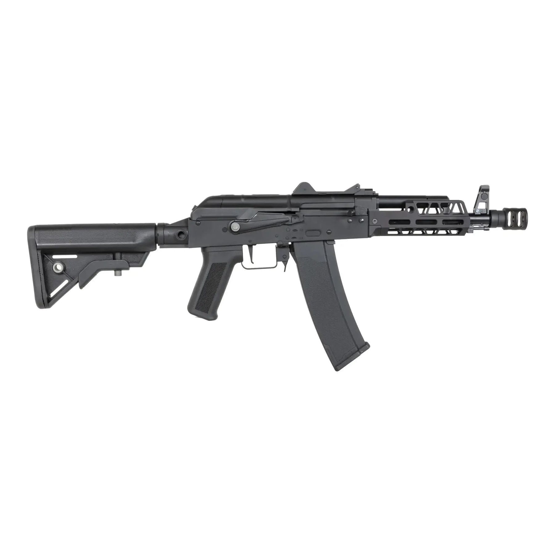 Réplique longue 6mm SA-J83 CORE ETU en noir de SpecnaArms, légère et ergonomique avec système ETU HAL et pièces en alliage de zinc et aluminium