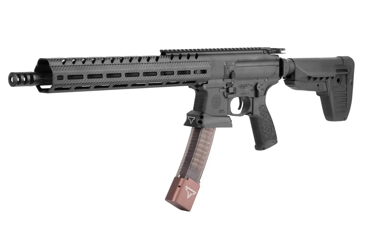 Réplique AEG Sig Sauer Custom MPX JW TTI Carbon 6 mm