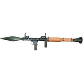 Airsoft RPG-7 lance-roquette en métal et faux bois pour tirer des grenades à gaz 40mm