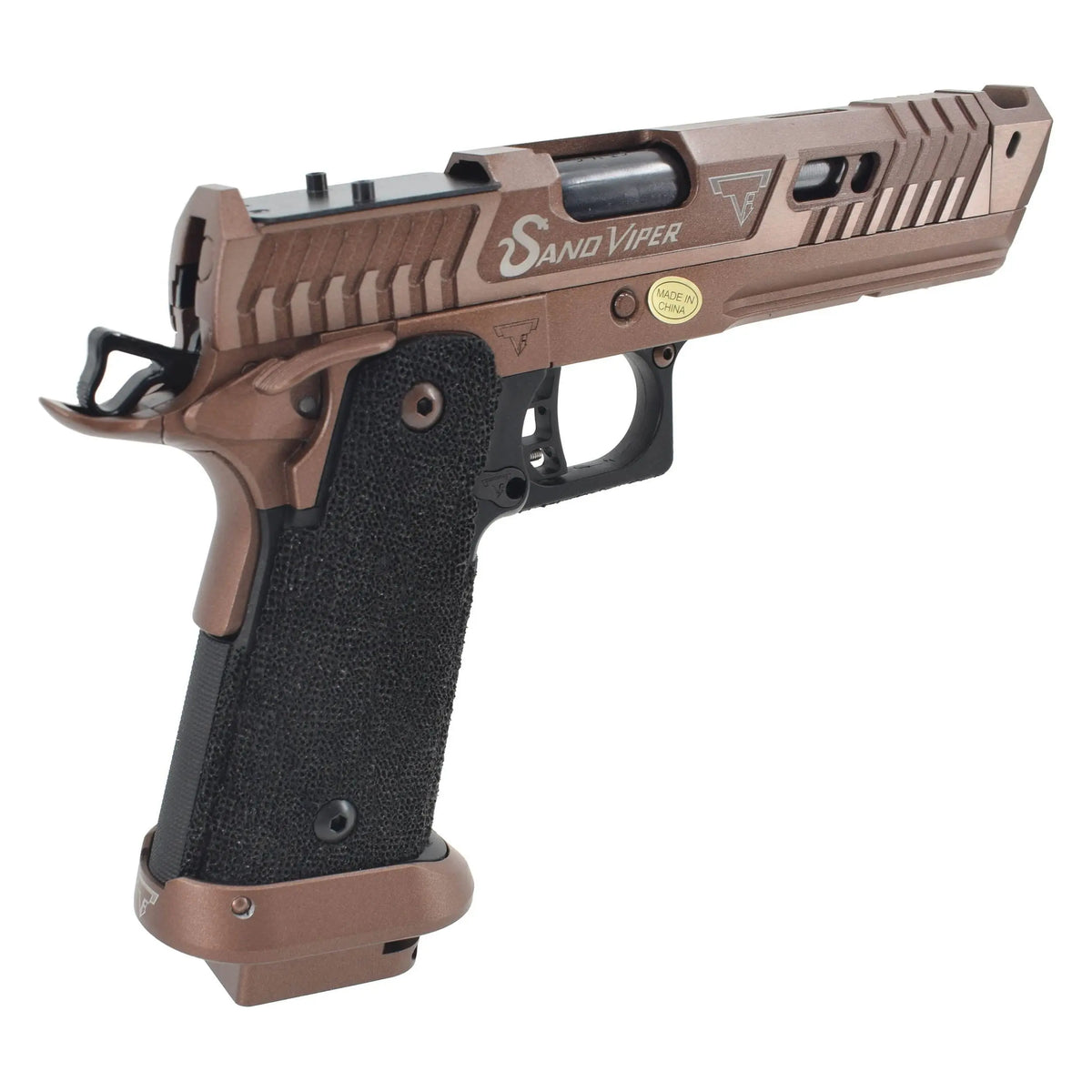 Réplique airsoft du pistolet John Wick 4, GBB TTI JW4 Sand Viper, fabriquée par Army Armament