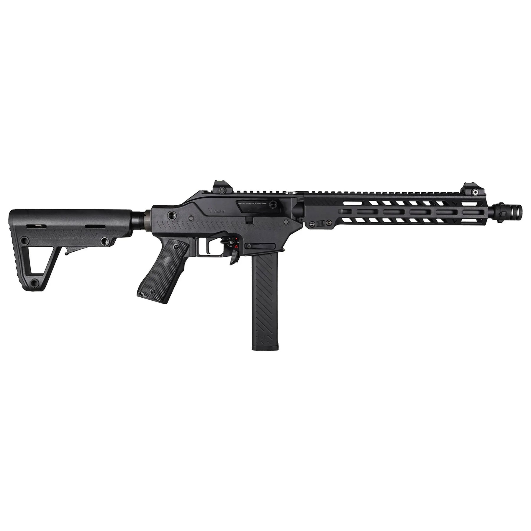 Photo fond blanc Réplique VMP-2M Noir GBBR Gaz flanc droit