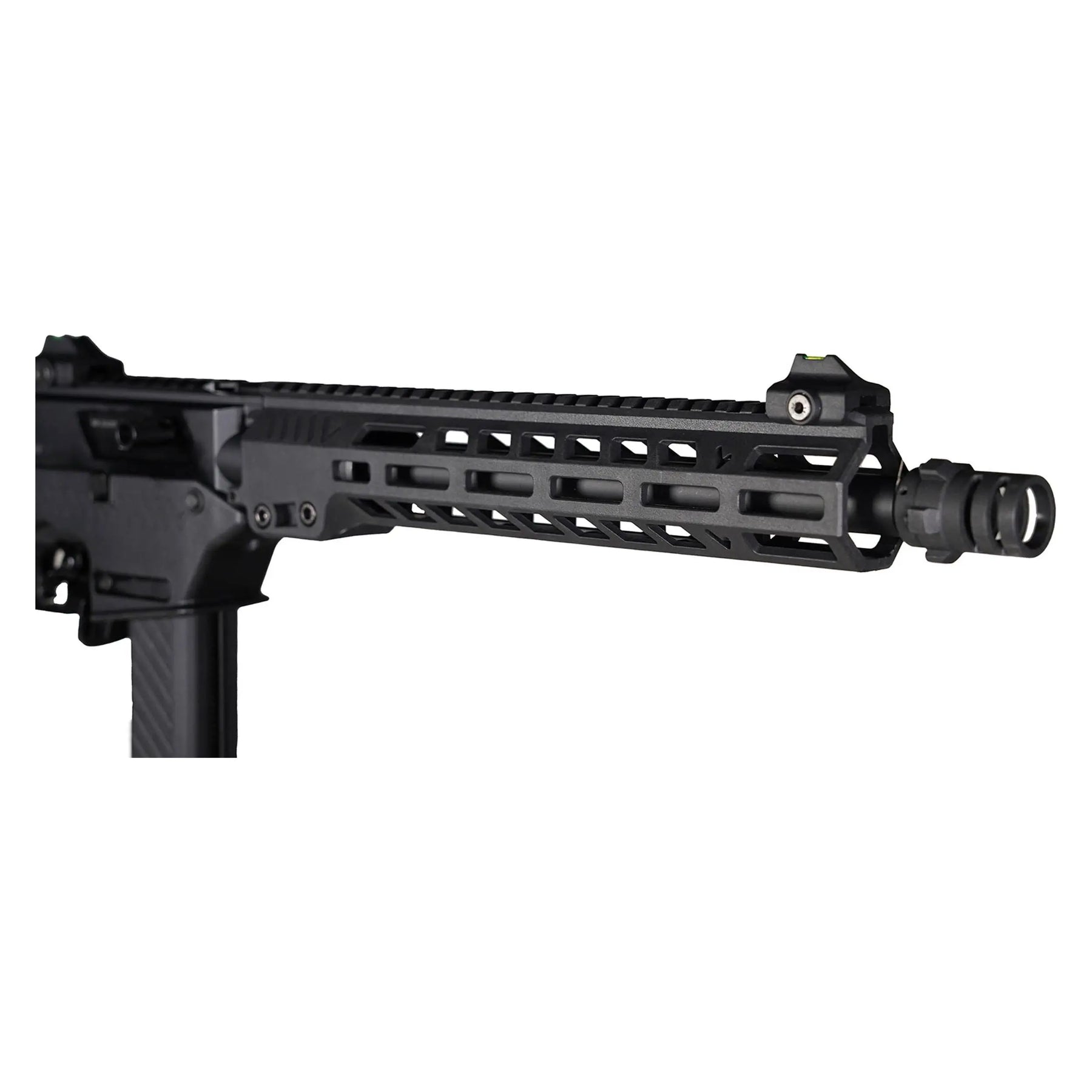 Photo fond blanc Réplique VMP-2M Noir GBBR Gaz zoom canon