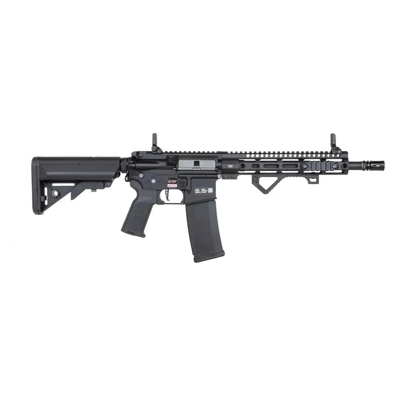 Réplique de haute performance SA-P20 ASTER II NOIRE de Specna Arms avec moteur Brushless et Mosfet Gate Aster 2 intégré pour une expérience de jeu incomparable.
