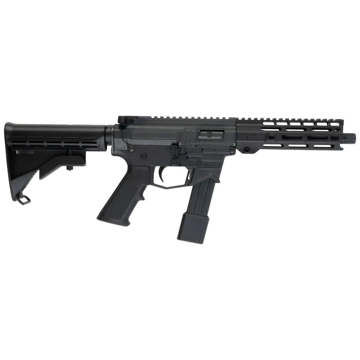 SAVIA PCC H 7.5 Airsoft GBBR 1j with adjustable Hop-Up, 2,627g weight, 570mm length, 35 rds capacity, 350 fps power, powered by
