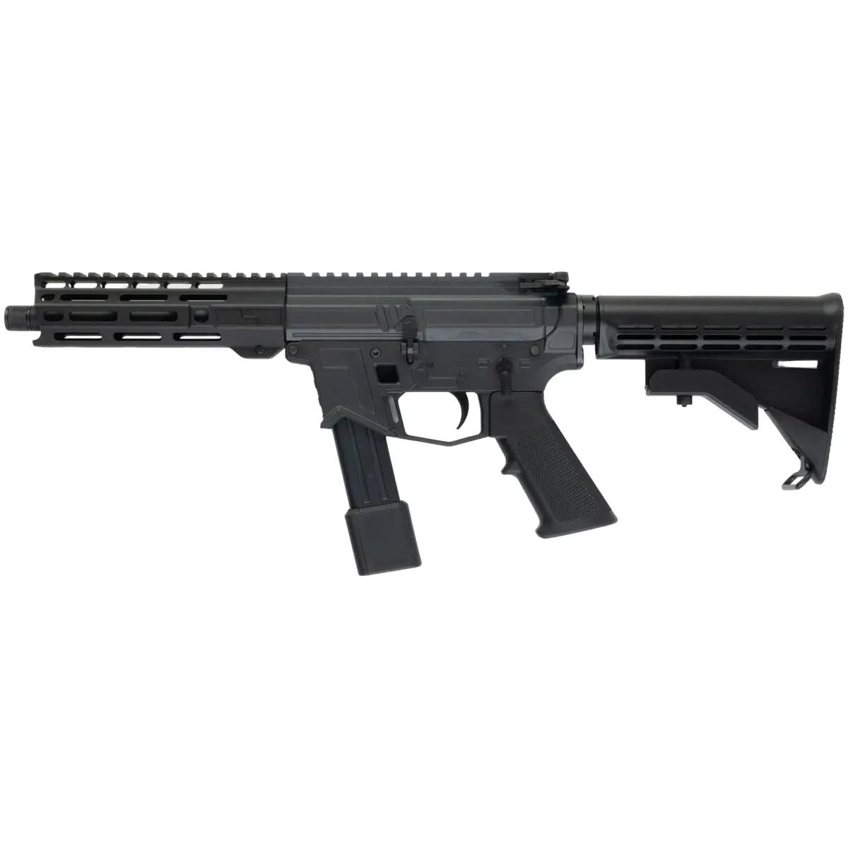 SAVIA PCC H 7.5 Airsoft GBBR 1j with adjustable hop-up, 2,627g weight, 570mm length, 35 rds capacity, 350 fps power, green gas