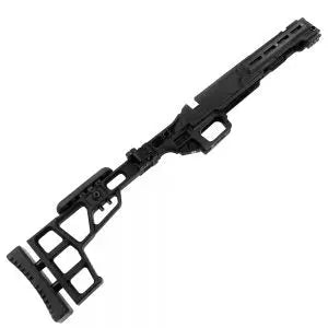 Photo fond blanc crosse noire SSG10 A3 Airsoft Sniper Novritsch 1.9 Joules