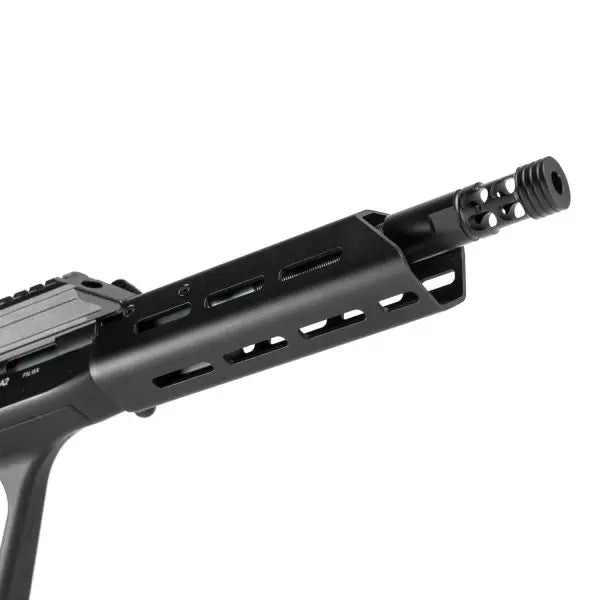 SSR77 A2 – Airsoft AEG 1Joules Novritsch avec récepteur en nylon robuste, unité de déclenchement électronique programmable, chambre Hop-Up CNC, système d'échange