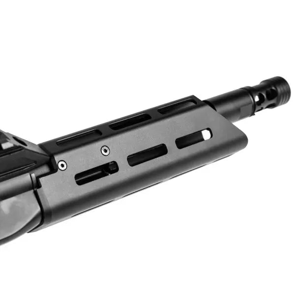 SSR77 A2 – Airsoft AEG 1Joules Novritsch avec récepteur en nylon robuste, unité de déclenchement électronique programmable, chambre Hop-Up CNC, système d'échange