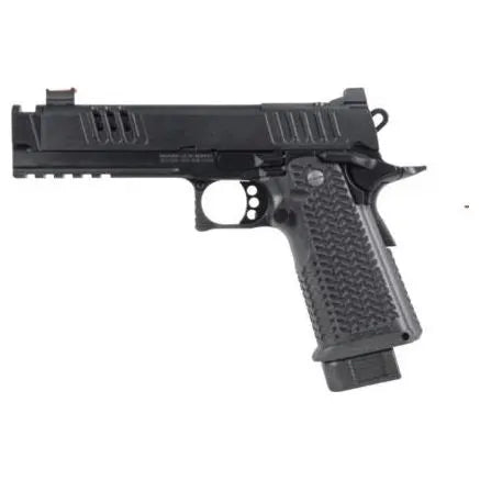 Réplique d'airsoft G&G STP45 Pro 8, en métal, avec chargeur supplémentaire, poignée ergonomique et ajustements de la queue de détente et du hop-up