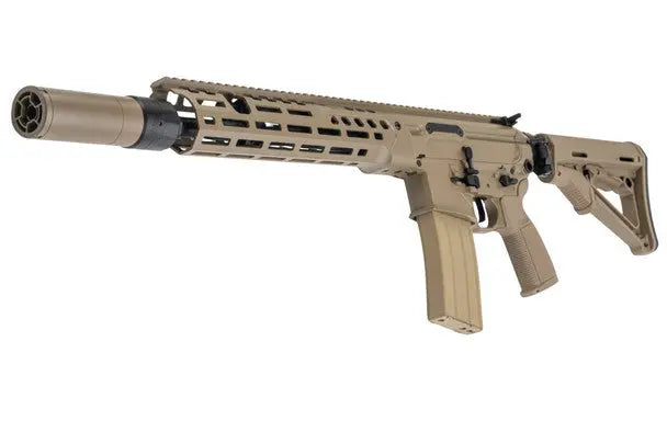 Salvo Precision MCX Hunter UKSF Style 13.1 MWS GBBR Style QD suppressor & Tracer - DE
