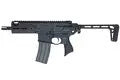 Salvo Precision MWS MCX Rattler .300BLK GBB Airsoft gun in black, adjustable hop-up, 5.5-inch length, 5,492g weight, 602mm length, 35 rds