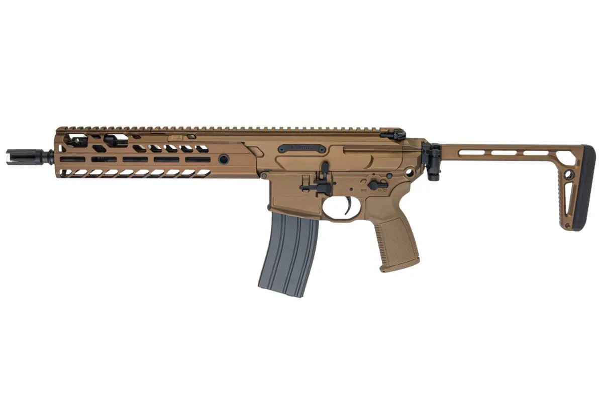 Salvo Precision MWS MCX Virtus 5.56 GBB Airsoft - 11.5 inch GBBR Bronze