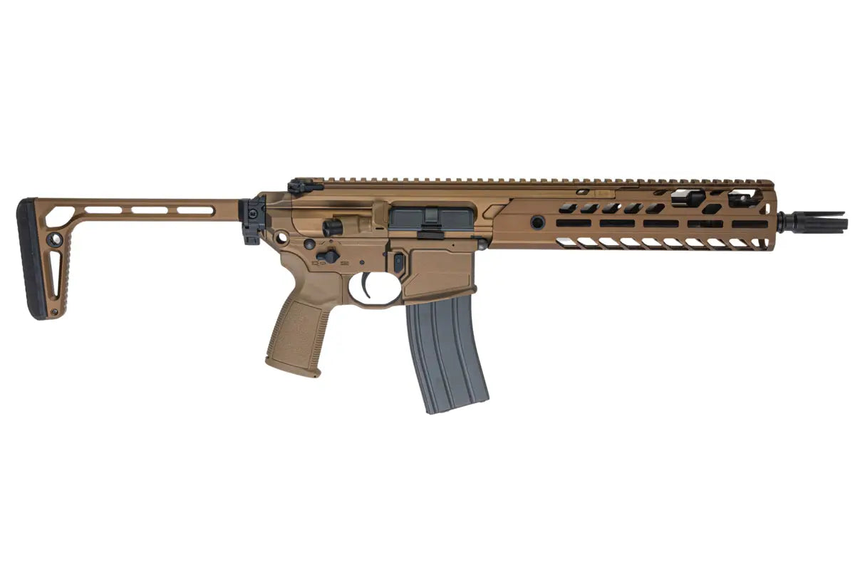 Salvo Precision MWS MCX Virtus 5.56 GBB Airsoft - 11.5 inch GBBR Bronze