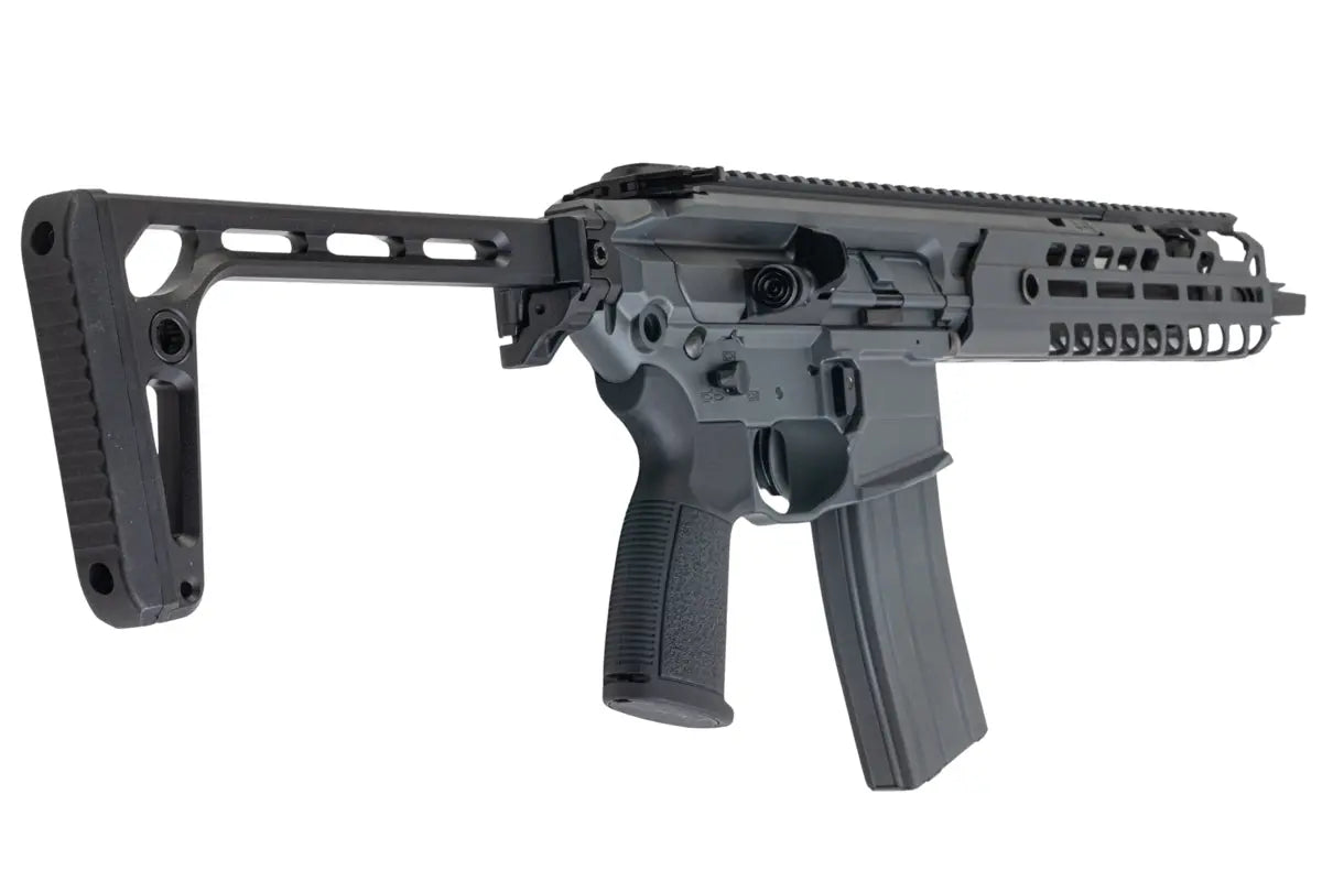 Salvo Precision MWS MCX Virtus 5.56 GBB Airsoft - 11.5 inch GBBR Grey