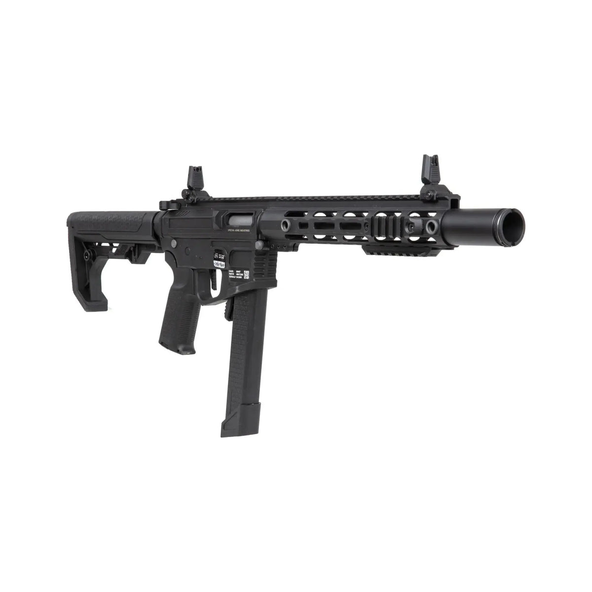 Specna Arms SA-FX02 FLEX HAL ETU NOIR avec caractéristiques programmables, système HAL, Gearbox V2 et accessoires inclus