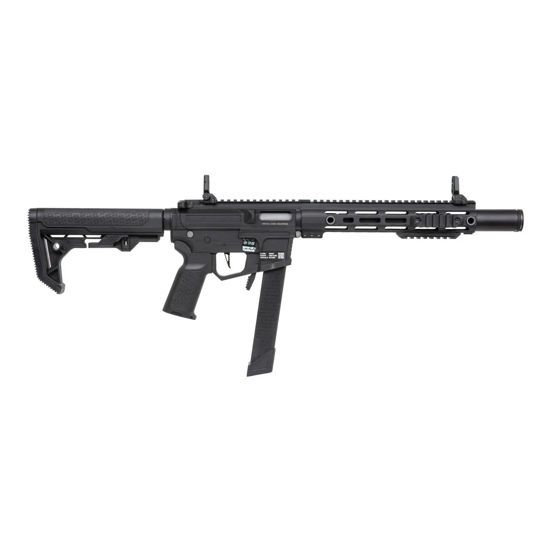 Specna Arms SA-FX02 FLEX HAL ETU NOIR, fusil airsoft avec caractéristiques ajustables et système HAL