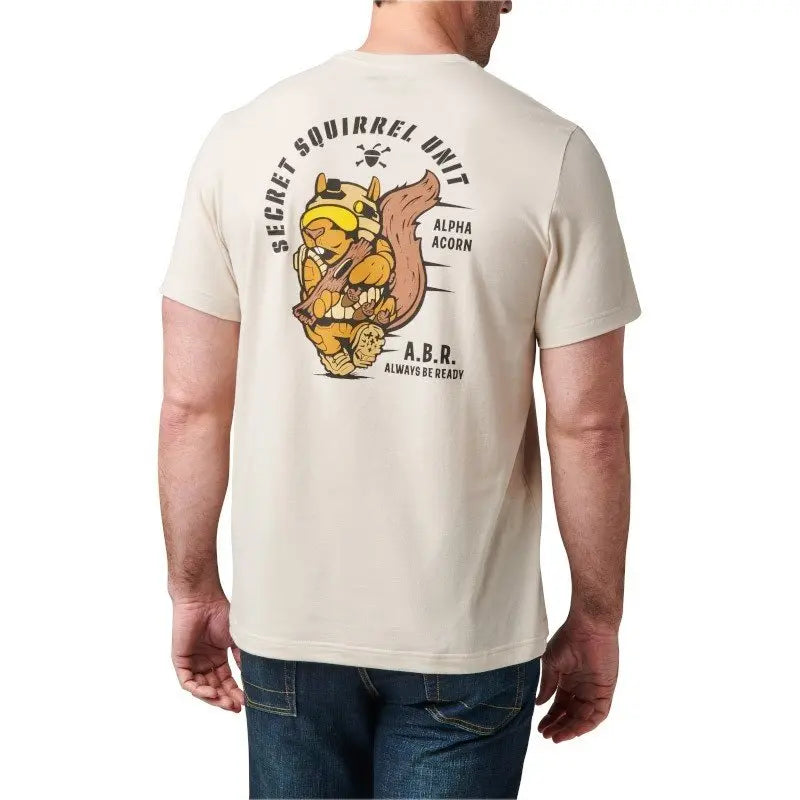 T-shirt sable Alpha Acorn de marque 5.11