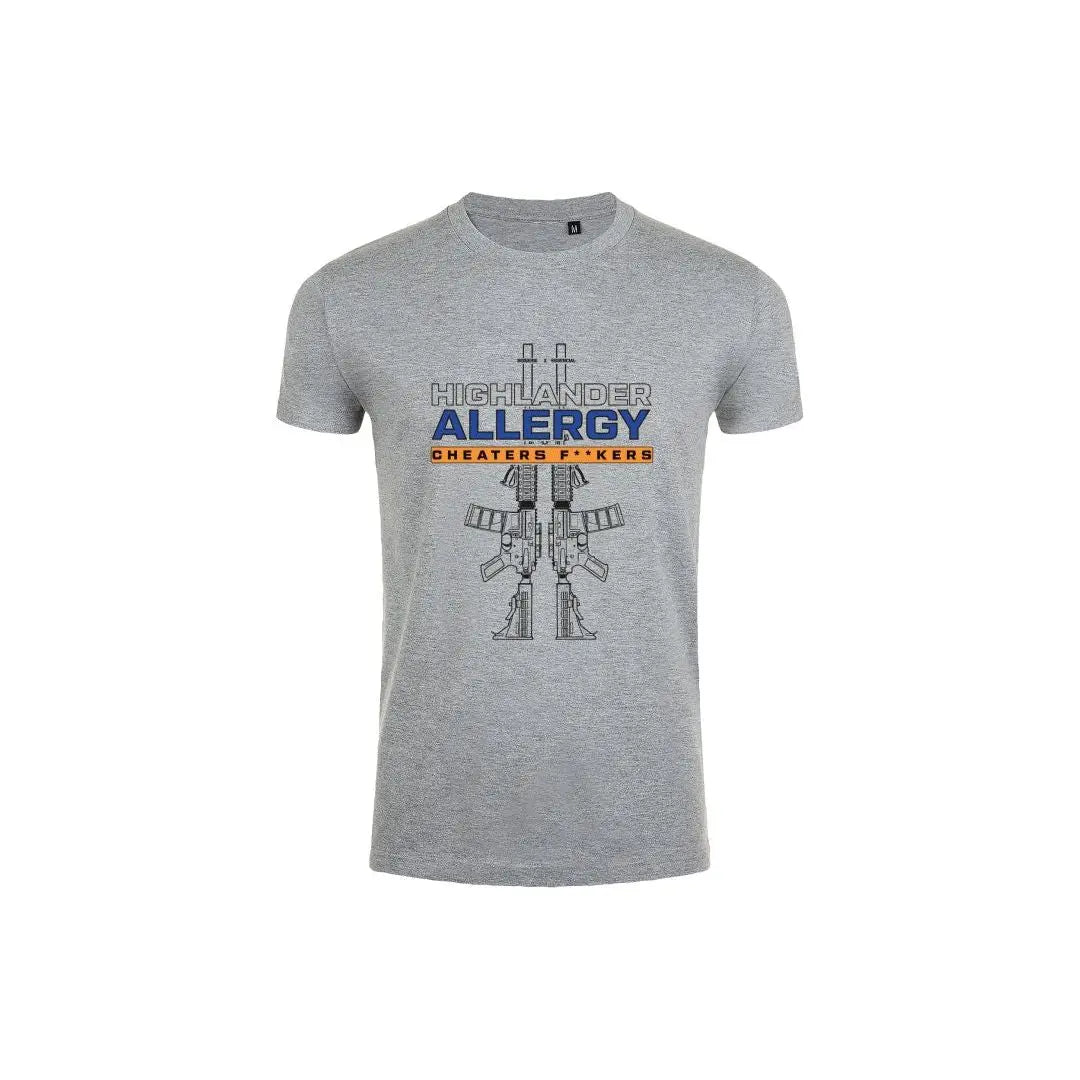 Alt tag : T-Shirt Boiserie x EA Highlander Allergy avec instructions de lavage