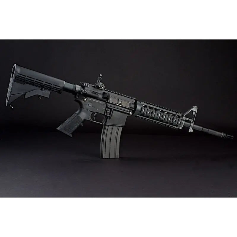Tokyo Marui M4A1 MWS GBBR avec système ZET, revêtement Cerakote, calibre 6mm, propulsion au gaz, mode de tir Safe/Semi/Auto, énergie de 0