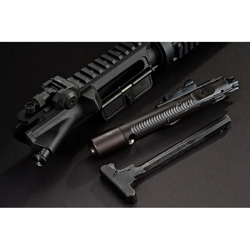 Tokyo Marui M4A1 MWS GBBR avec système ZET et revêtement Cerakote, calibre 6mm, propulsion au gaz, mode de tir Safe/Semi/Auto, énergie de 0