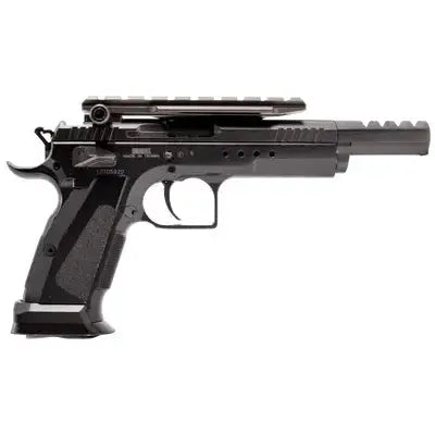 Tanfoglio Gold Custom Gen 2 CO2 6mm Airsoft Gun by Cybergun in Black Aluminium