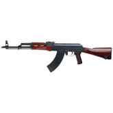 Tokyo Marui AKM GBBR Airsoft with ZET System featuring adjustable hop-up, 4.878g weight, 890mm length, 35 rds capacity, 280 fps power, green gas/HFC134A