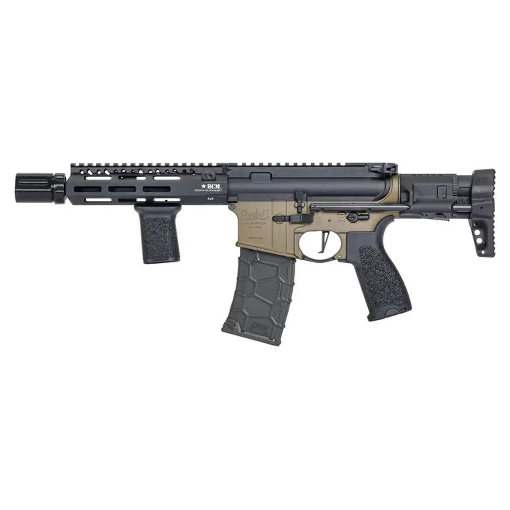 VFC Avalon Machete SBR AEG avec accessoires BCM, crosse télescopique, Aster V2 et canon joint hop-up maple leaf inside