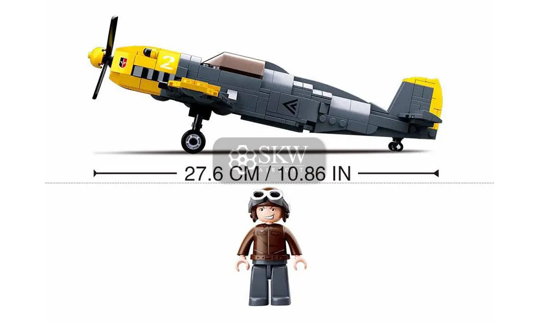WWII AVION MESSERSCHMITT BF 109 SLUBAN