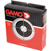 "100 cibles cartonnées 14x14 cm, fond blanc, tir à air comprimé calibre 4,5/5,5/6,35 mm"