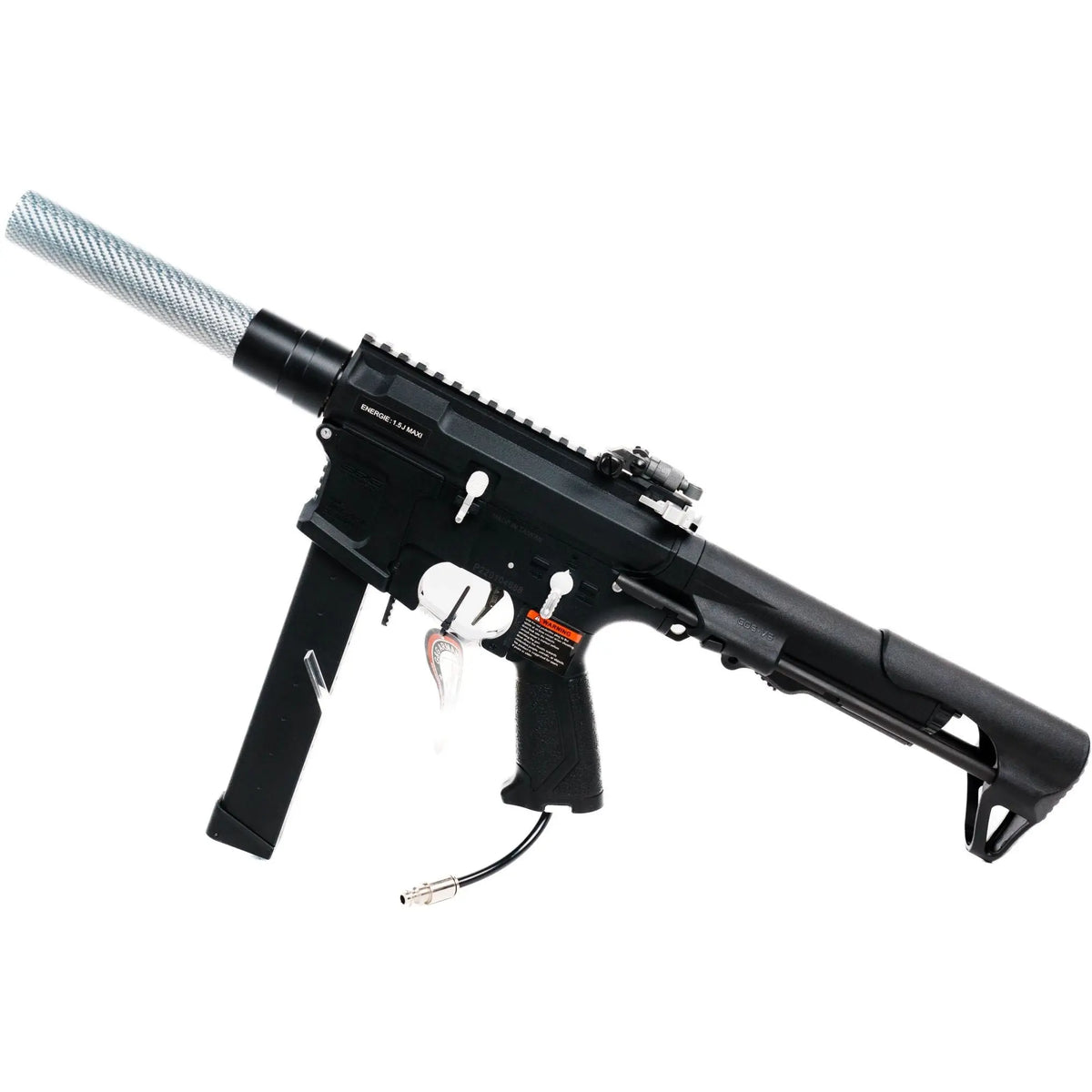 "Arp9 HPA Silver Edition Polarstar F2 avec détente Maxx, canon Monk, bloc hop-up Eon Gate, connecteur HPA EU"