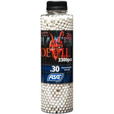 Bouteille de 3300 billes Devil de 0.30g en PVC