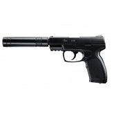 Combat Zone Cop SK BBS 6mm CO2 gun with a capacity of 15 shots, energy less than 2 joules, and adjustable hop-up block.