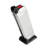 Chargeur gaz GBB VX Series Silver compatible TM et WE, 27 coups