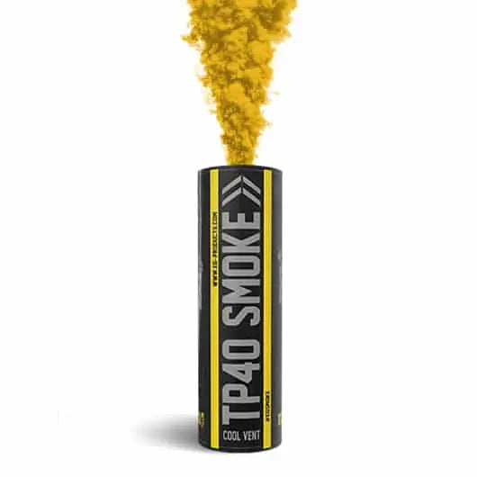 Fumigène Simple Sortie TP40 pour masquer les mouvements en Airsoft et paintball